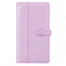 10-14303 travel wallet purple